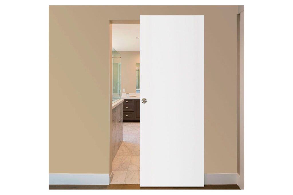 Nova Glam G-Pro 001 Soft White Laminated Modern Interior Door - Magic Door