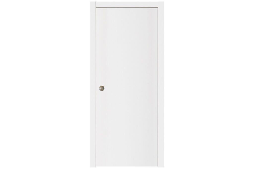 Nova Glam G-Pro 001 Soft White Laminated Modern Interior Door - Single Pocket