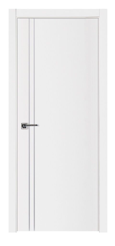 Nova Glam G-Pro 002 Soft White Laminated Modern Interior Door - Single Door