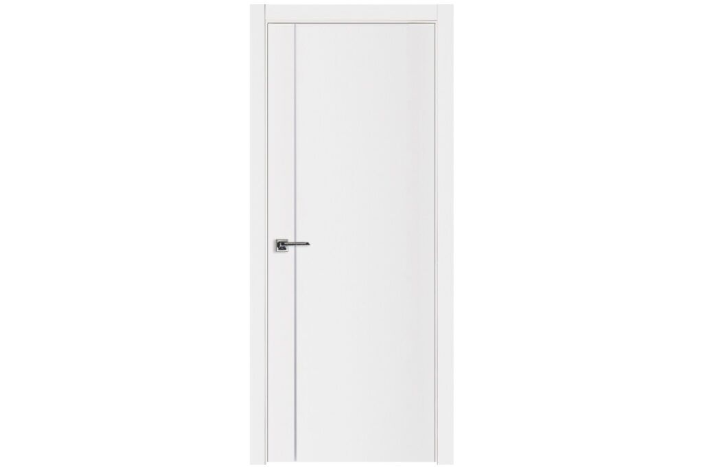 Nova Glam G-Pro 003 Soft White Laminated Modern Interior Door - Single Door