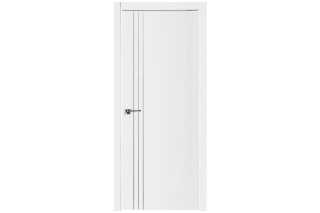 Nova Glam G-Pro 004 Soft White Laminated Modern Interior Door - Single Door
