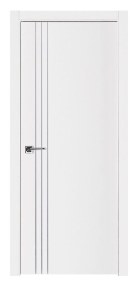 Nova Glam G-Pro 004 Soft White Laminated Modern Interior Door - Single Door