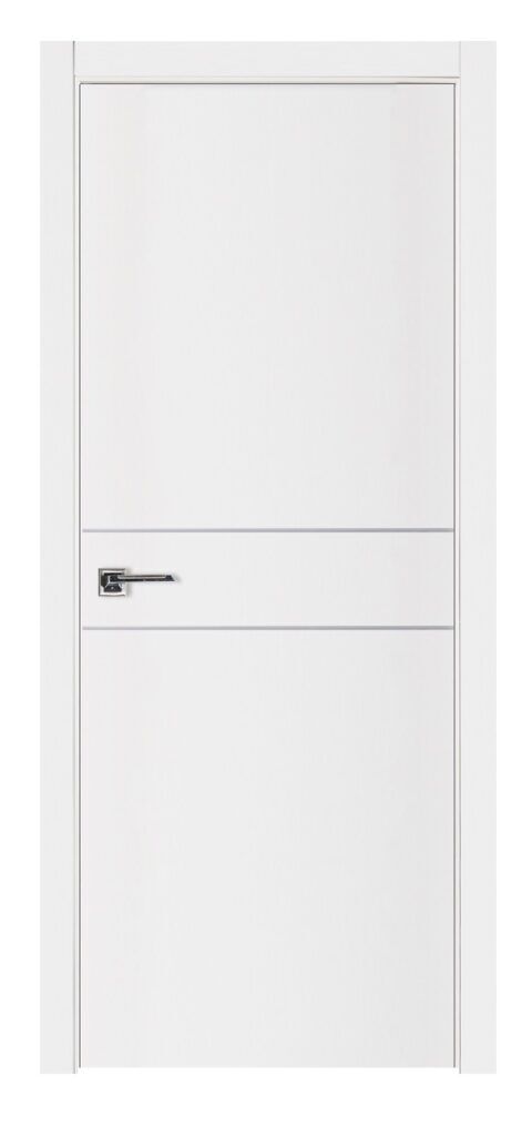 Nova Glam G-Pro 008 Soft White Laminated Modern Interior Door - Single Door