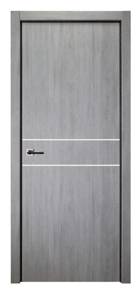 Nova Italia Flush 08 Light Grey Laminate Interior Door