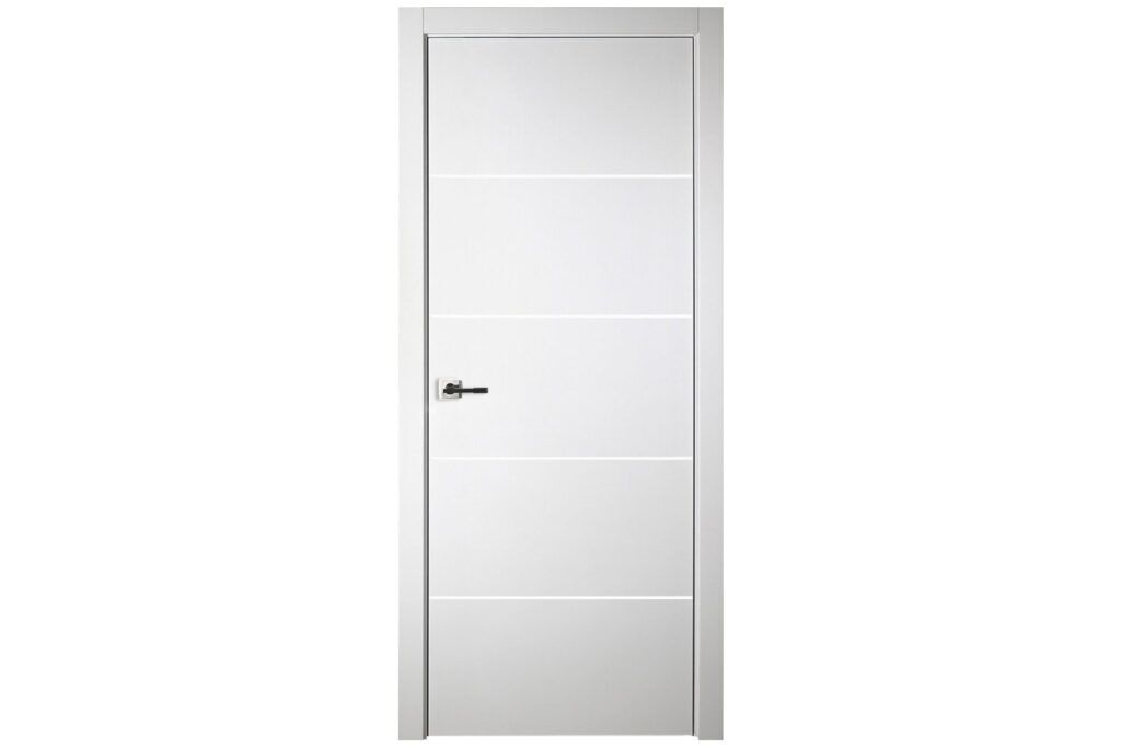 Nova Italia Flush 10 Alaskan White Laminate Interior Door - Single Door