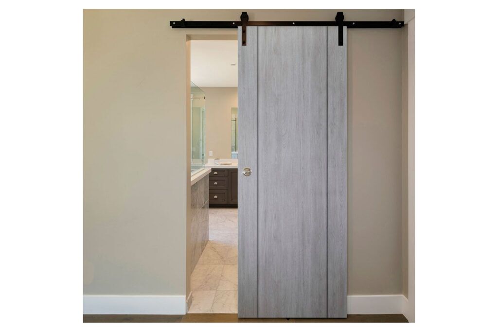 Nova Italia Stile 01 Light Grey Laminate Interior Door - Barn Door