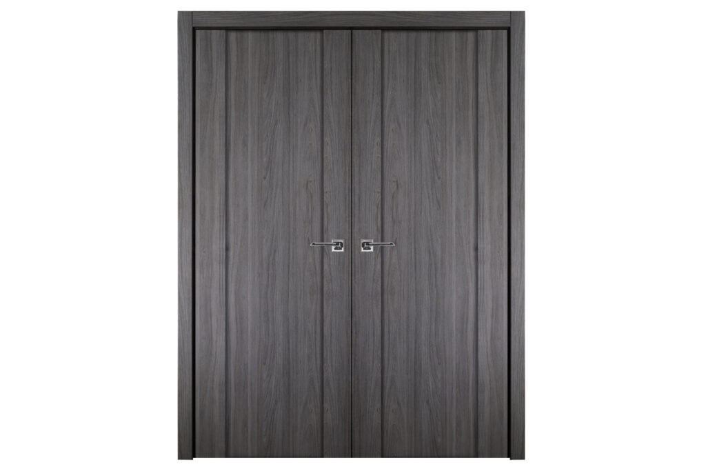 Nova Italia Stile 01 Swiss Elm Laminate Interior Door - Double Door