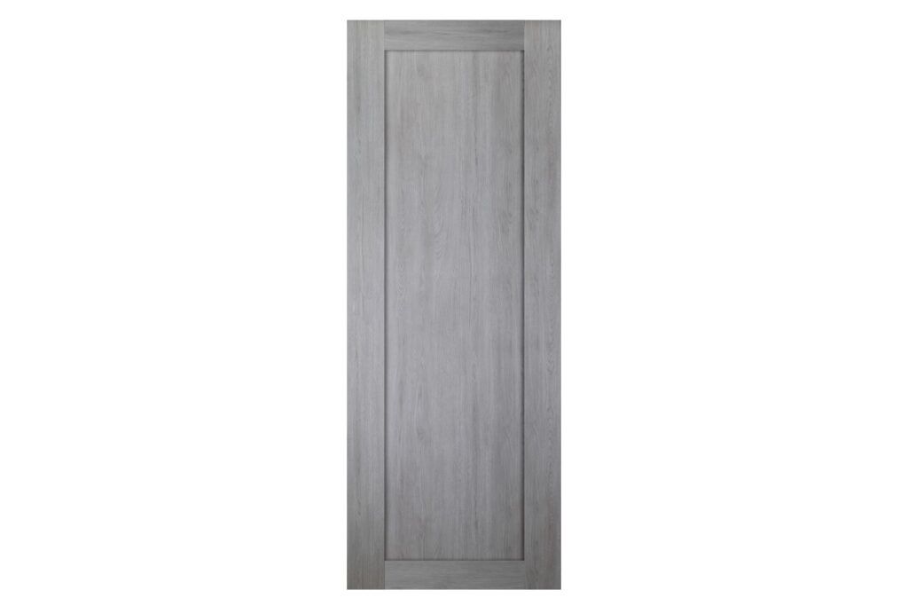 Nova Italia Stile 1 Lite Light Grey Laminate Interior Door - Slab