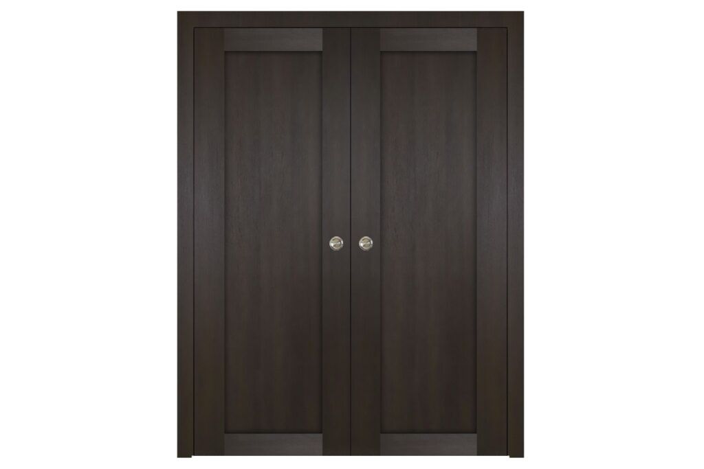 Nova Italia Stile 1 Lite Premium Wenge Laminate Interior Door - Double Pocket
