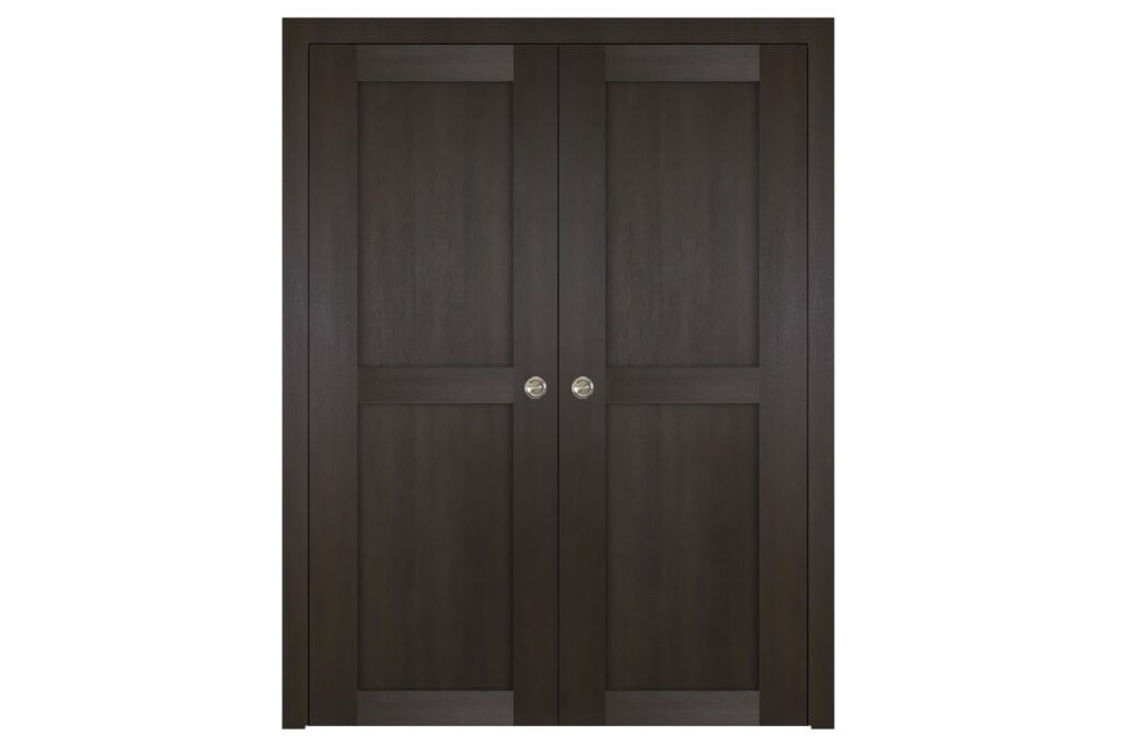 Nova Italia Stile 2 Lite Premium Wenge Laminate Interior Door - Double Pocket