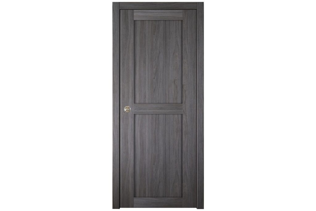 Nova Italia Stile 2 Lite Swiss Elm Laminate Interior Door - Single Pocket