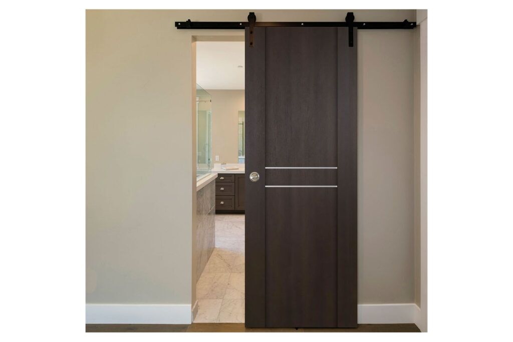 Nova Italia Stile 2HC Premium Wenge Laminate Interior Door - Barn Door