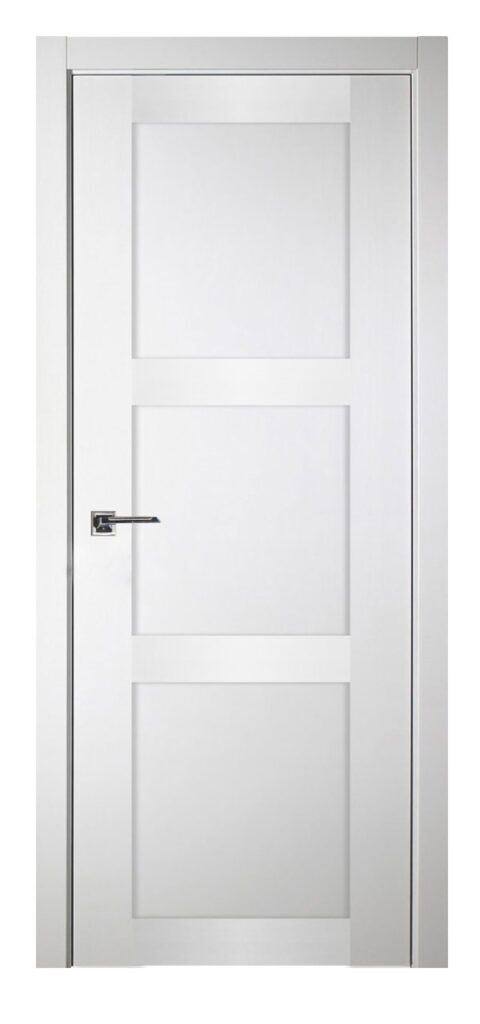 Nova Italia Stile 3 Lite Alaskan White Laminate Interior Door