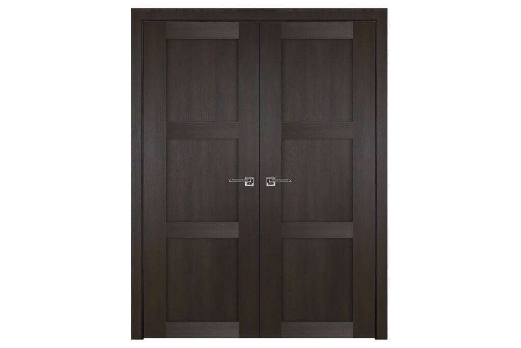 Nova Italia Stile 3 Lite Premium Wenge Laminate Interior Door - Double Door