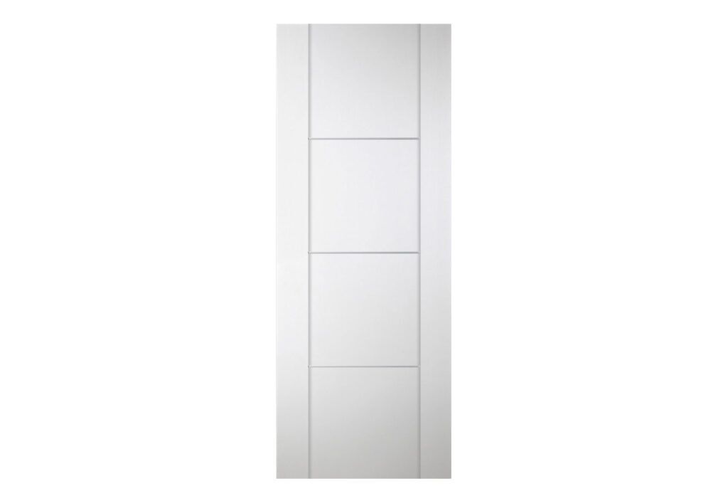 Nova Italia Stile 3H Alaskan White Laminate Interior Door - Slab