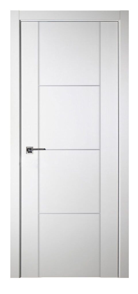 Nova Italia Stile 3H Alaskan White Laminate Interior Door