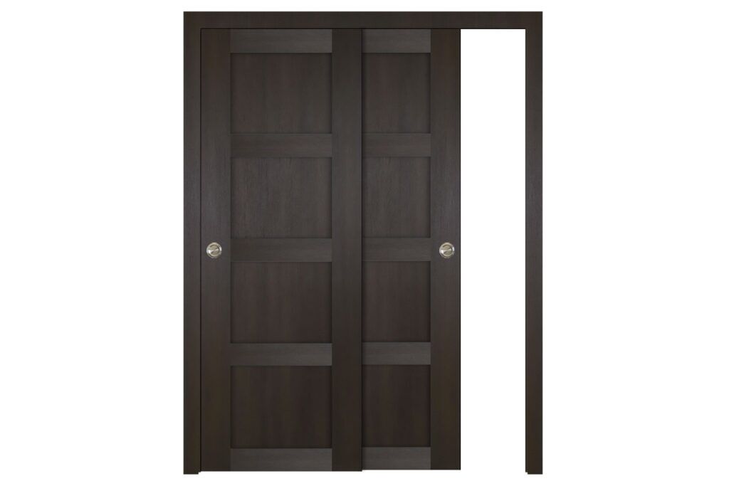 Nova Italia Stile 4 Lite Premium Wenge Laminate Interior Door - Bypass Door