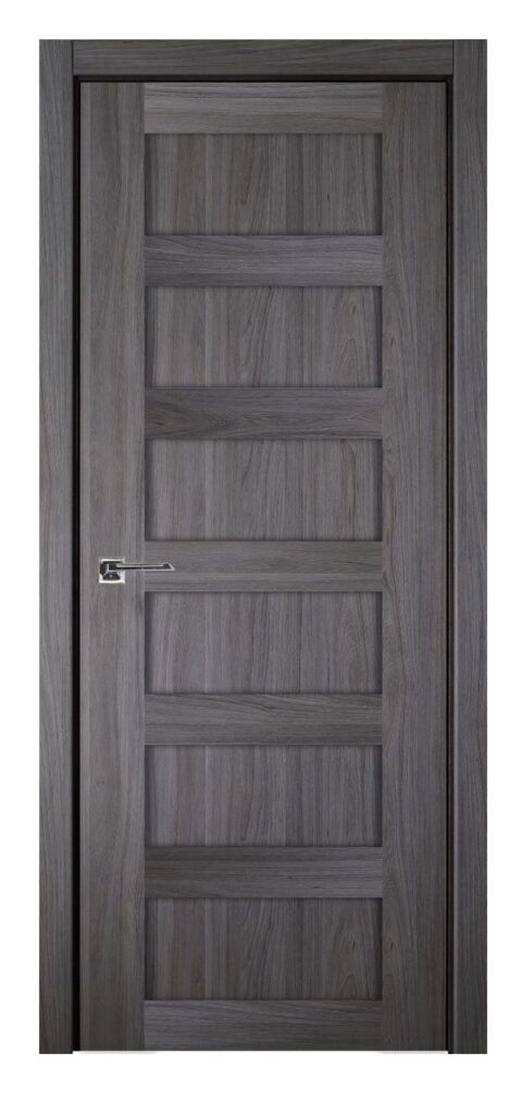 Nova Italia Stile 6 Lite Swiss Elm Laminate Interior Door
