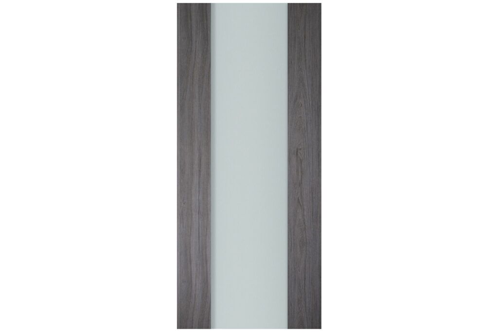 Nova Italia Vetro 01 Swiss Elm Laminate Interior Door - Slab