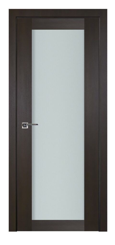 Nova Italia Vetro 1 Lite Premium Wenge Laminate Interior Door