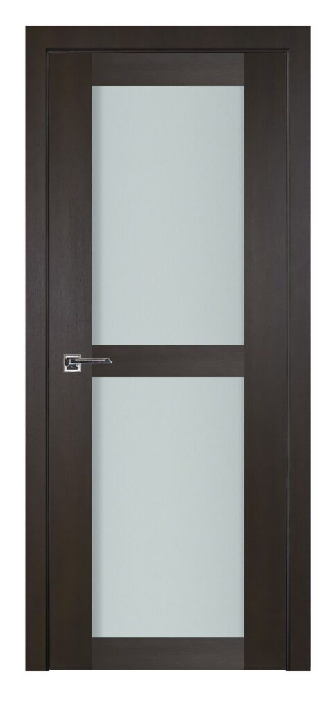 Nova Italia Vetro 2 Lite Premium Wenge Laminate Interior Door