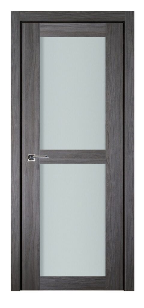 Nova Italia Vetro 2 Lite Swiss Elm Laminate Interior Door