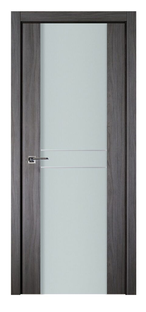 Nova Italia Vetro 2HC Swiss Elm Laminate Interior Door