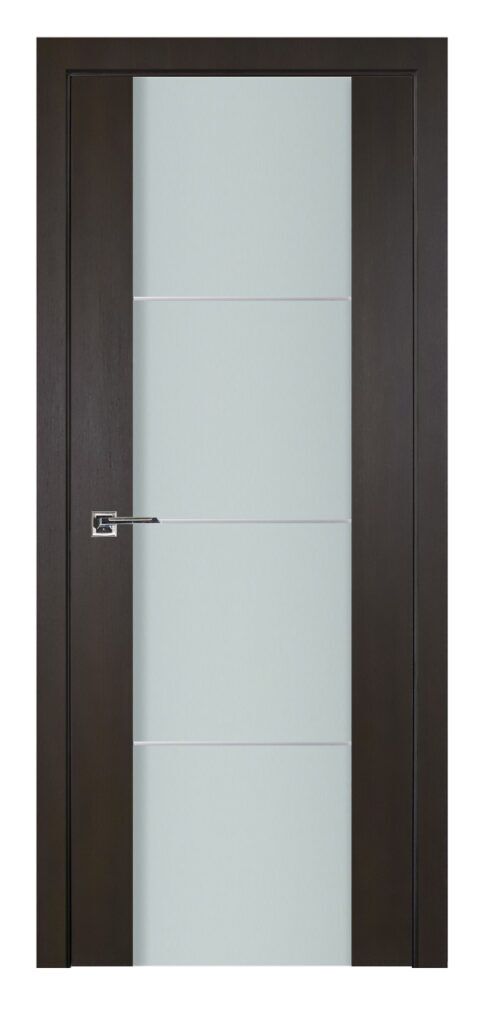 Nova Italia Vetro 3H Premium Wenge Laminate Interior Door
