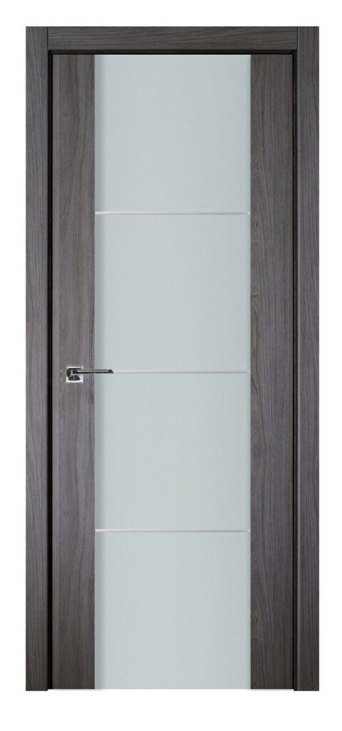Nova Italia Vetro 3H Swiss Elm Laminate Interior Door