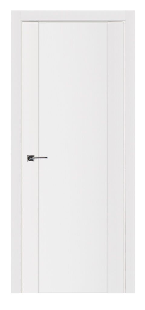 Nova Stile 001 Soft White Laminated Modern Interior Door