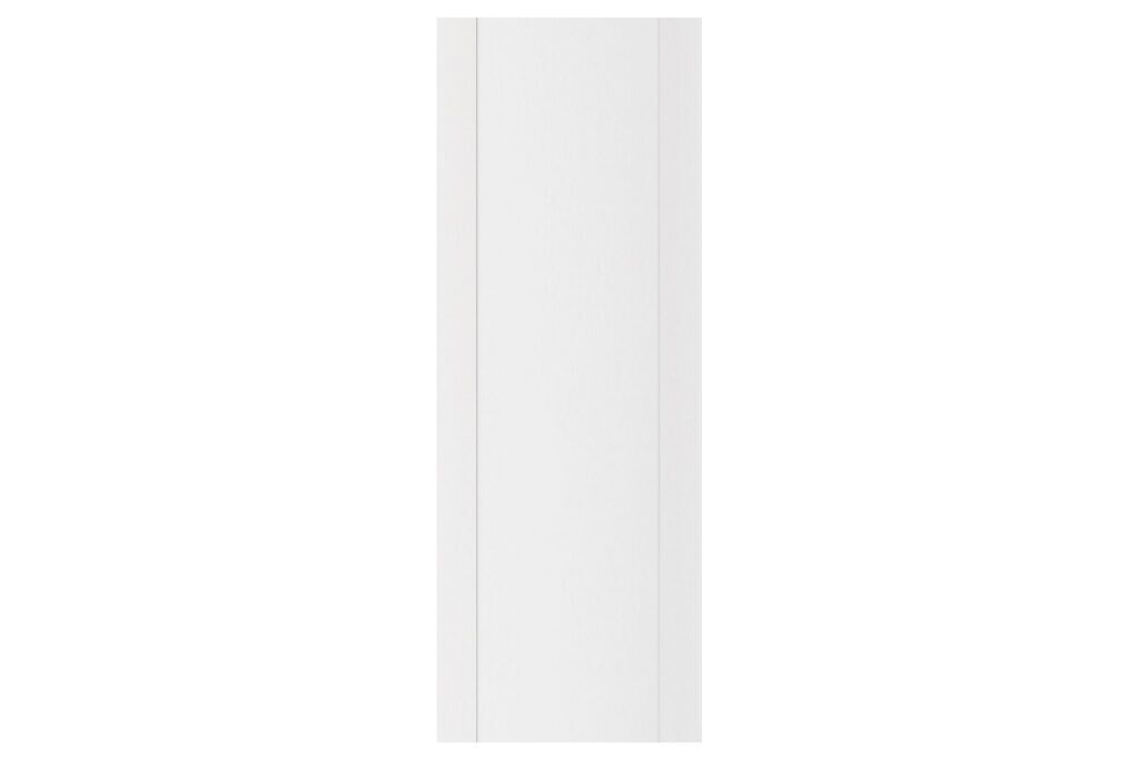 Nova Stile 001 Soft White Laminated Modern Interior Door - Slab