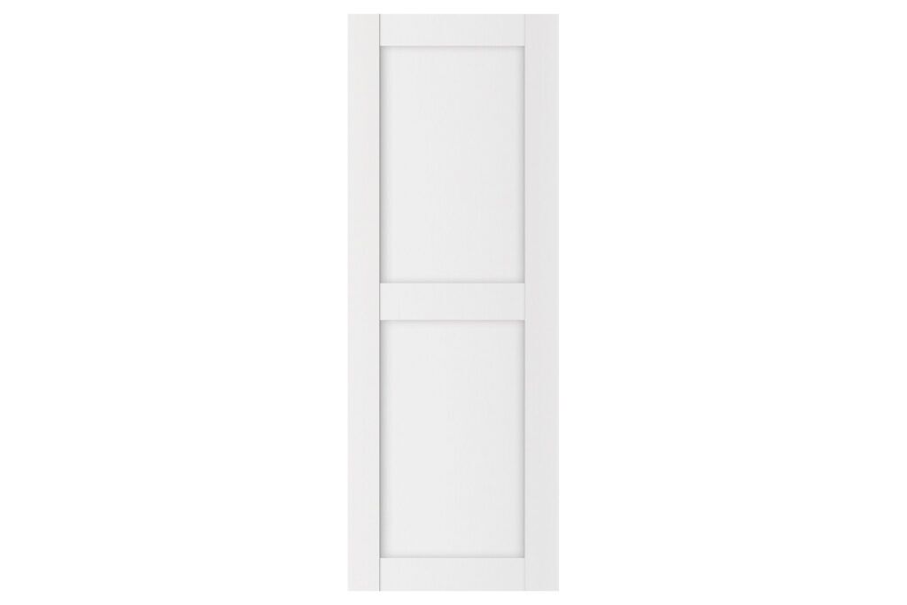 Nova Stile 020 Soft White Laminated Modern Interior Door - Slab