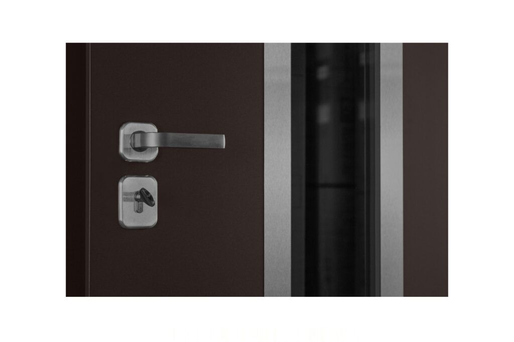 Nova Inox S1 Brown Exterior Door