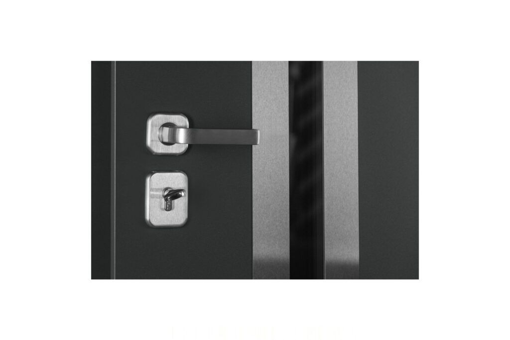 Nova Inox S1 Gray Exterior Door