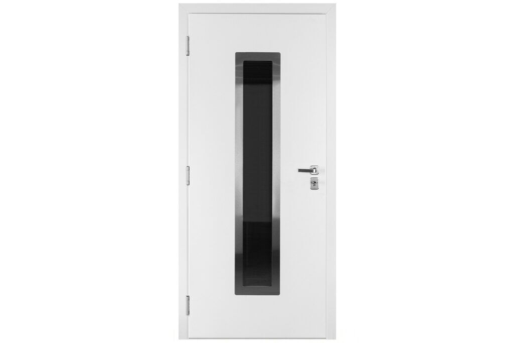 Nova Inox S1 White Exterior Door