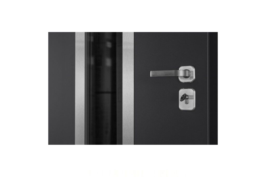 Nova Inox S2 Gray Exterior Door