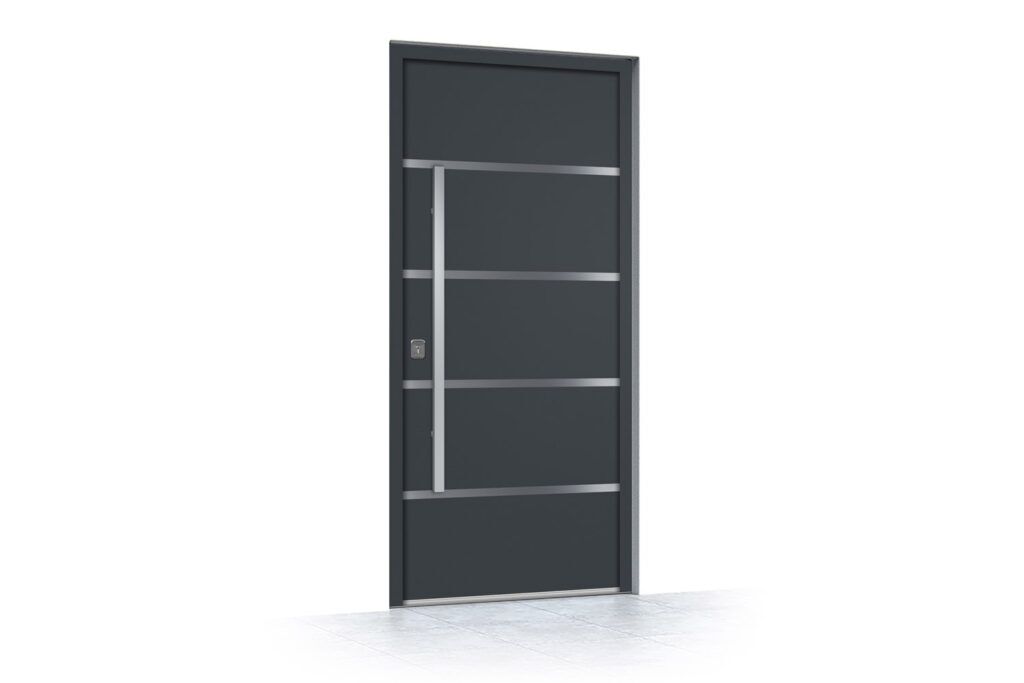 Nova Inox S3 Gray Exterior Door