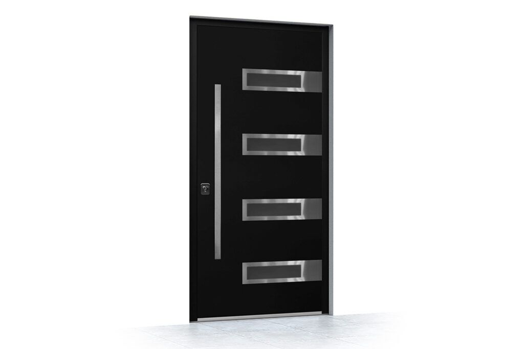 Nova Inox S4 Black Exterior Door