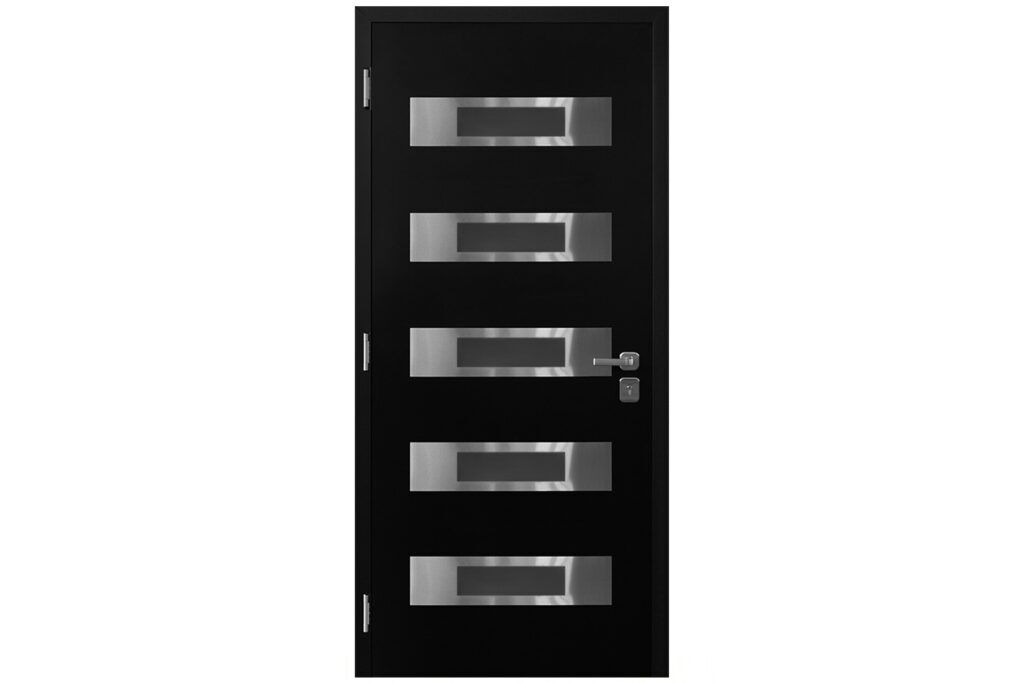 Nova Inox S5 Black Exterior Door