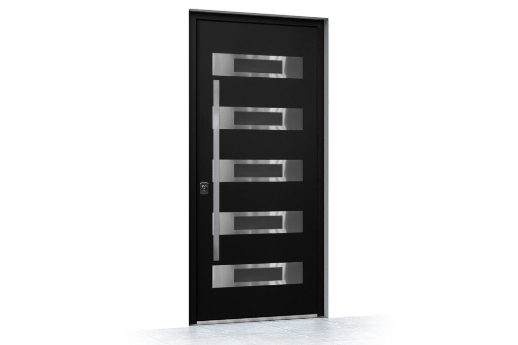 Nova Inox S5 Black Exterior Door