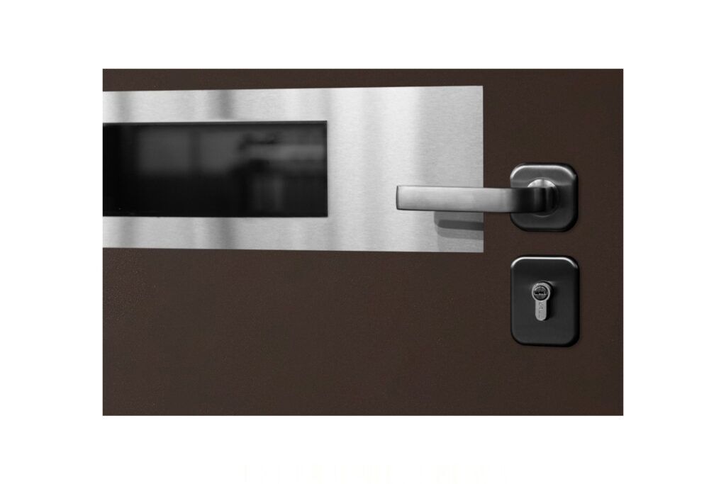 Nova Inox S5 Brown Exterior Door