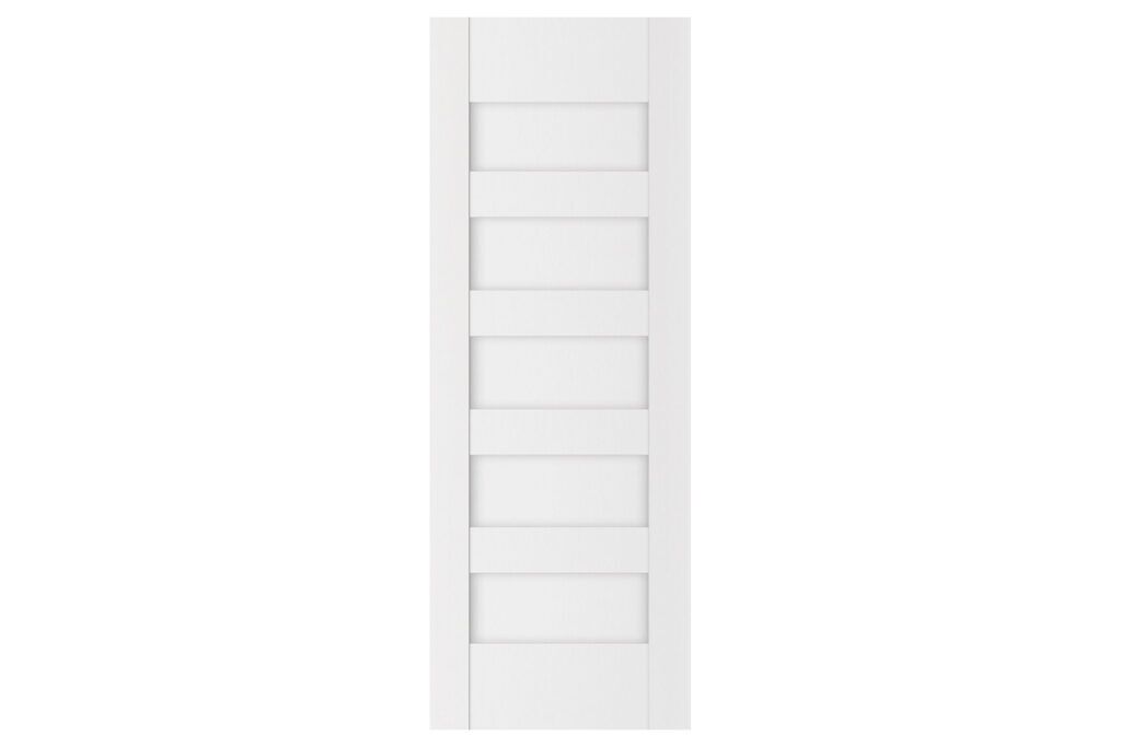 Nova Stile 040 Soft White Laminated Modern Interior Door - Slab