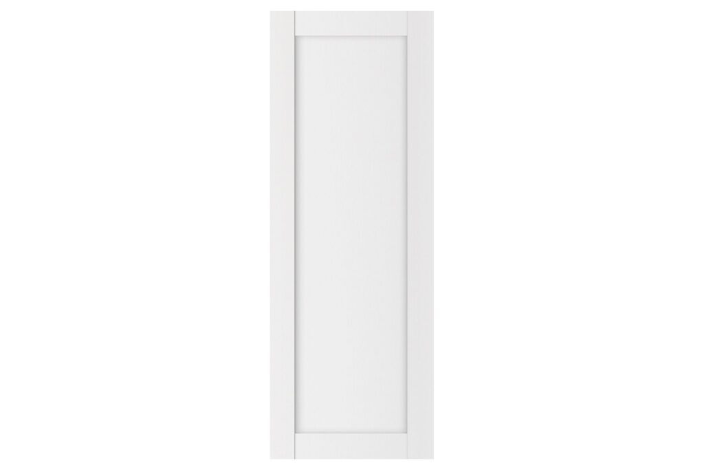 Nova Stile 054 Soft White Laminated Modern Interior Door - Slab