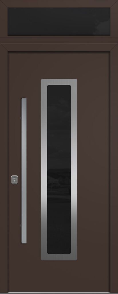 Nova Inox S1 Brown Exterior Door
