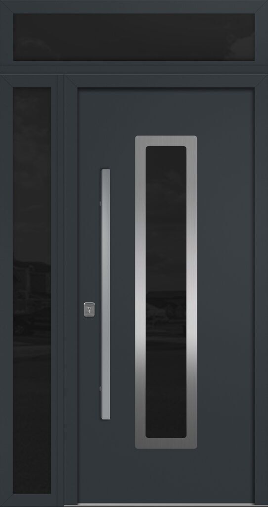 Nova Inox S1 Gray Exterior Door