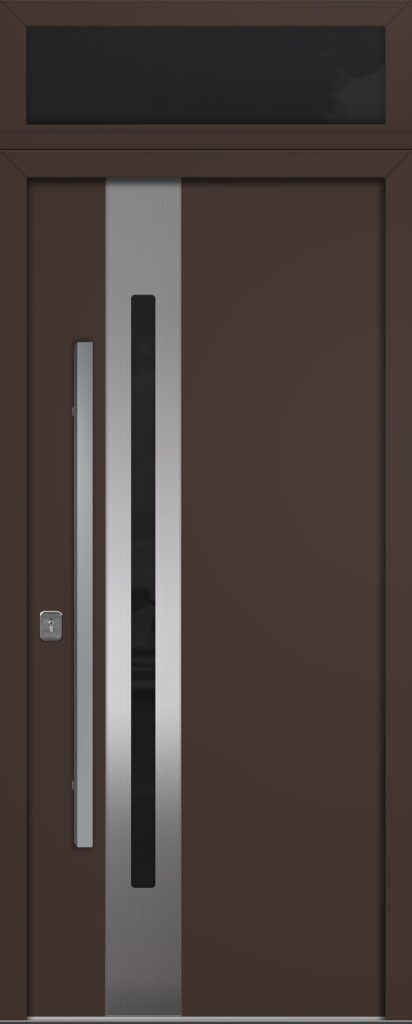 Nova Inox S2 Brown Exterior Door