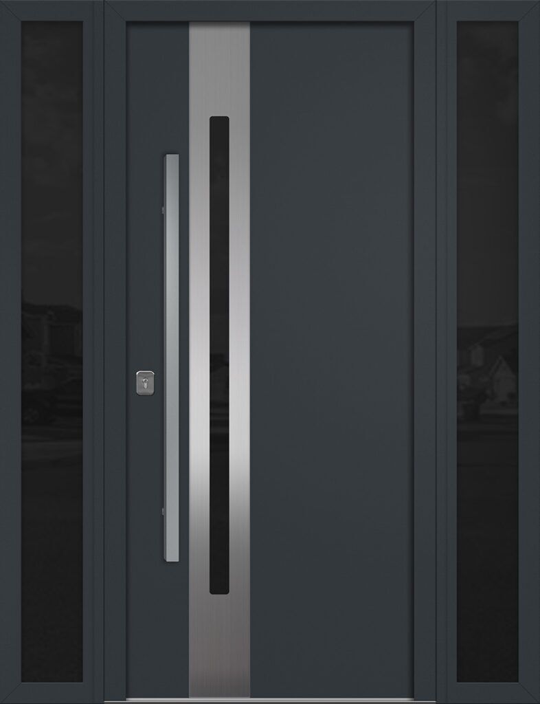 Nova Inox S2 Gray Exterior Door