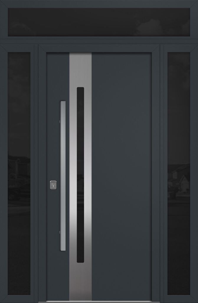 Nova Inox S2 Gray Exterior Door