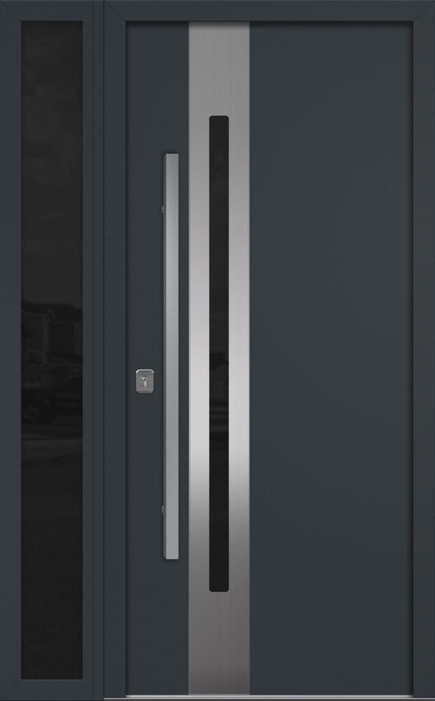Nova Inox S2 Gray Exterior Door