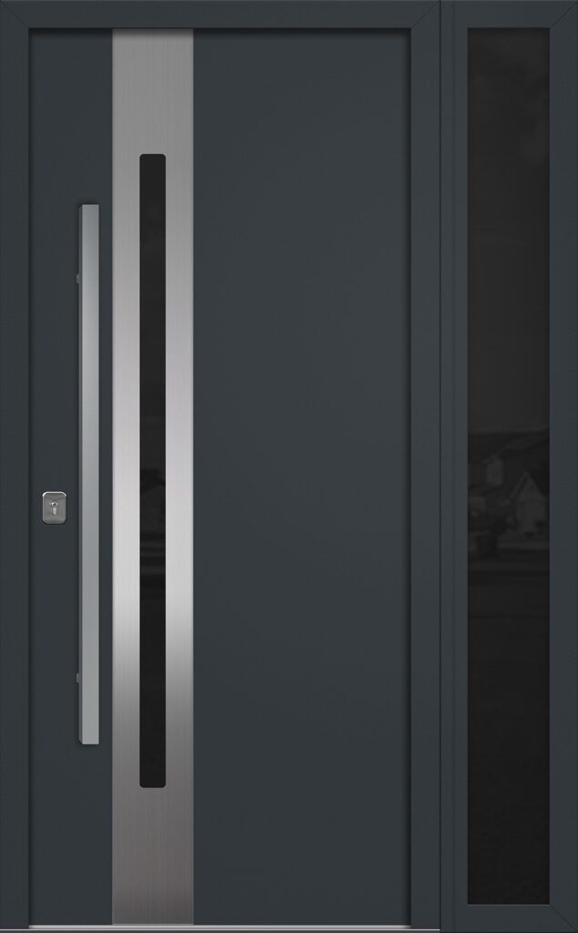 Nova Inox S2 Gray Exterior Door
